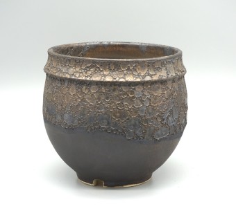 発泡金彩釉鉢